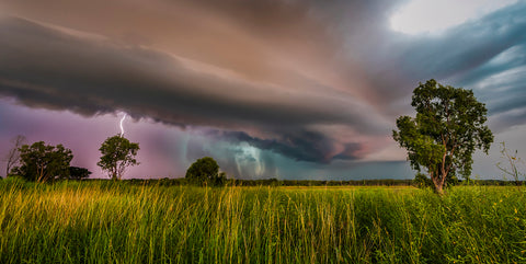 Lightning over Wetlands, NT