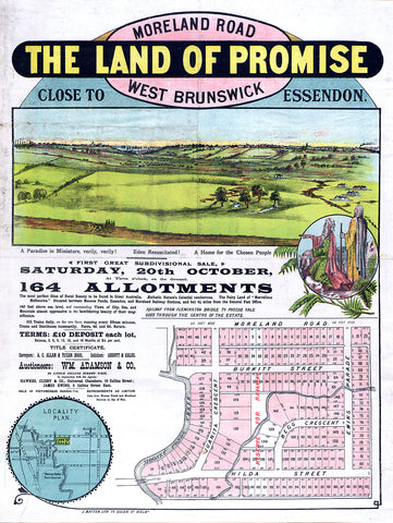 Moreland Road, The Land of Promise, circa 1888