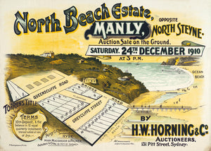 North Beach Estate, Manly - 1910