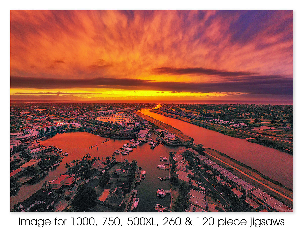 Patterson Lakes Sunset, VIC