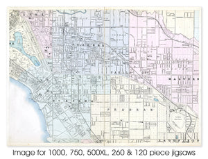 Plan of Melbourne & Suburbs - 1888