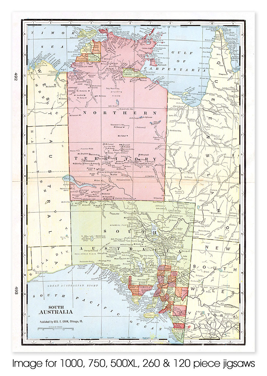 South Australia & Northern Territory - 1910's