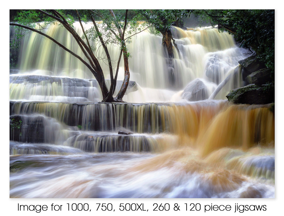 Somersby Falls big flow, NSW