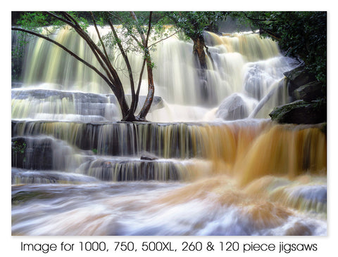 Somersby Falls big flow, NSW