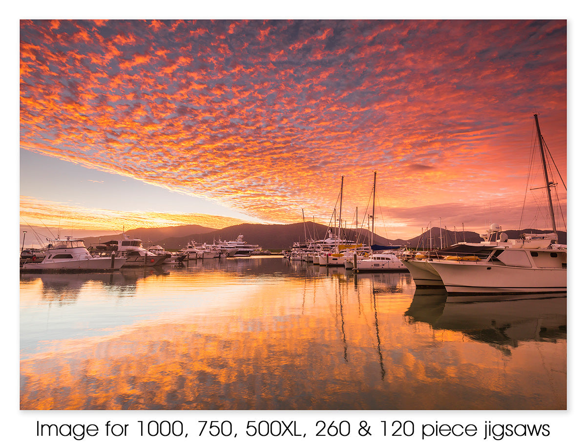 Sunrise at Marlin Marina, Cairns QLD