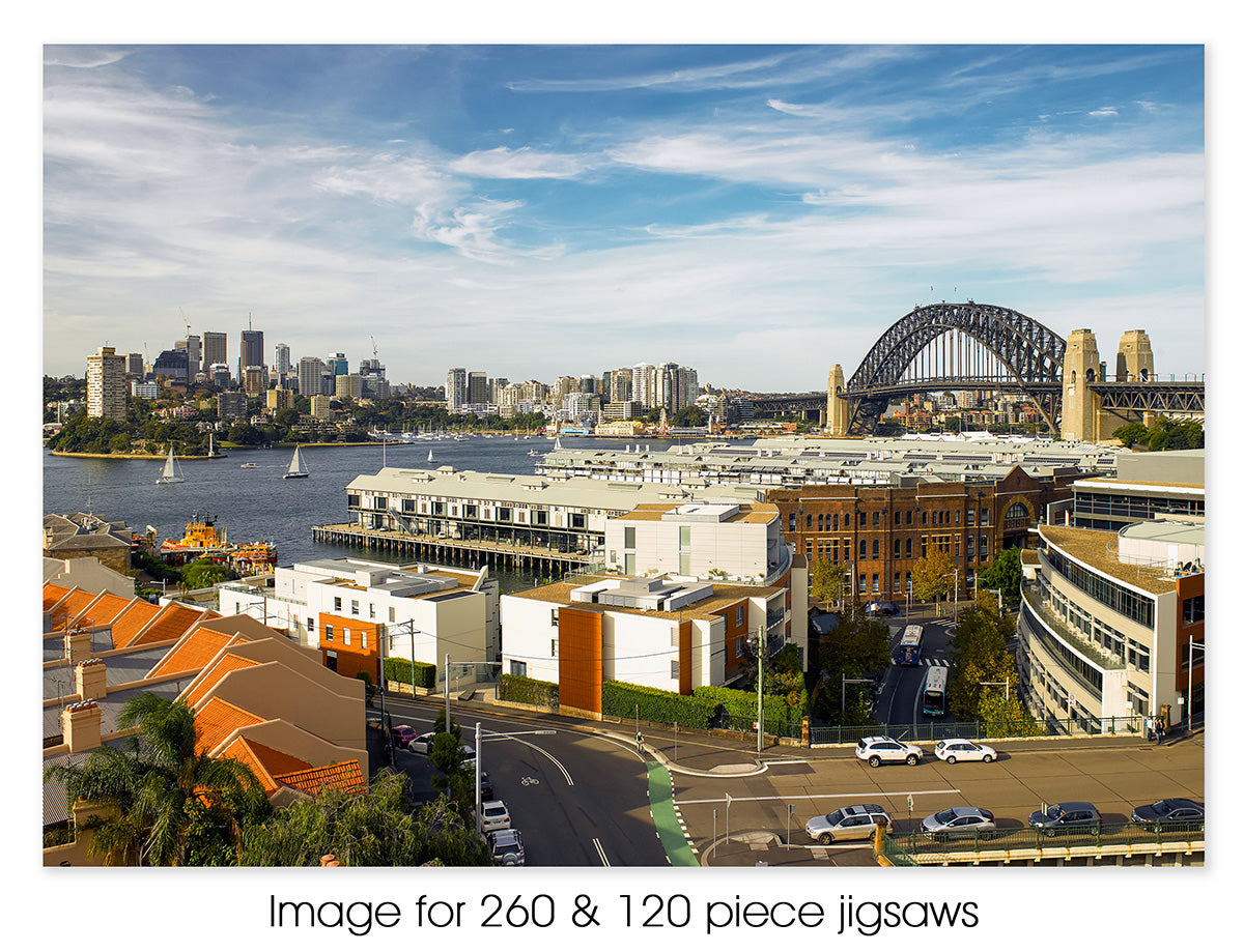 Sydney waterfront from Millers Point, Sydney NSW