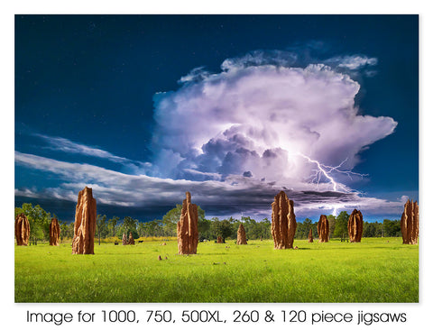 Territory Storm & Termite Mounds, NT