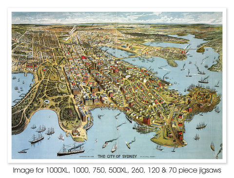 The City of Sydney - 1888