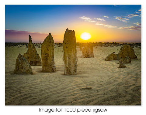The Pinnacles at Sunset, WA