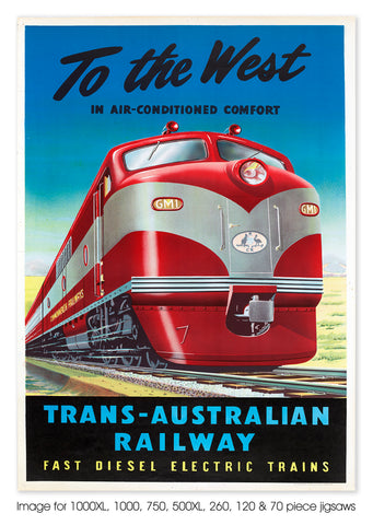 To the West, Trans-Australian Railway - 1960