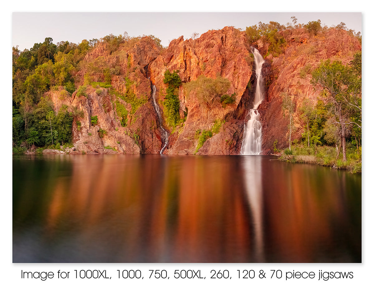 Wangi Falls after dark, NT